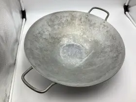 2635 A Product Of Leyse Aluminum Wok Pan 15 Inches C Kewaunee Wis No