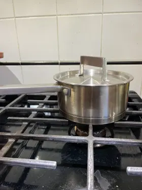 Aava 731236517863 Elements Stainless Steel Sauce Pan With Lid