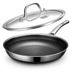 As10in-2.0 Aceself Frying Panshybrid 12inch Pans Nonstick With Lidpfoa Free Cookwarenon Stic