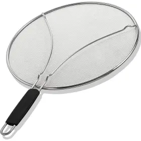 Snph039in034 Adrinfly Stainless Steel 15 Inch Splatter Screen For Frying Pan Cover Oil Splash When