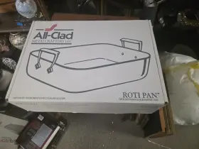 5016 All-clad 011644008543 16 Inch X 13 Roti Pan Stainless Steel Roaster No Rack