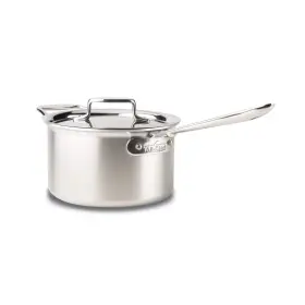 All-clad 011644010164 D5 5-ply Stainless Steel Sauce Pan 4 Quart Induction Oven Broiler Safe