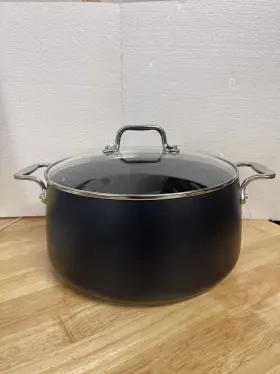 All-clad 011644905491 Ha1 Hard Anodized Nonstick Stockpot 8 Quart Induction Oven Broiler