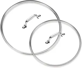 B899s2dc All-clad 011644912062 Ha1 Dishwasher Safe Pfoa Free 2 Pack 10 Inch And 12 Glass Lid