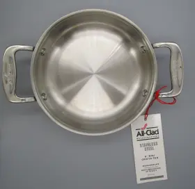 All-clad 011644914530 6 Inch Mini Stainless Steel Gratin Pan
