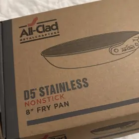 All-clad 011644921675 D5 Stainless Nonstick 8 Inch Fry Pan Brand New Never Used