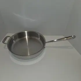 All-clad 01912 Stainless Steel 3 Quart 11 Inch Saut Skillet Frying Pan Cook No Lid