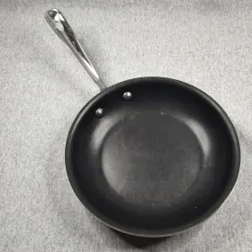 03813902 All-clad Master Chef 2 8 Inch Nonstick Fry Pan Skillet Usa Stainless Handle