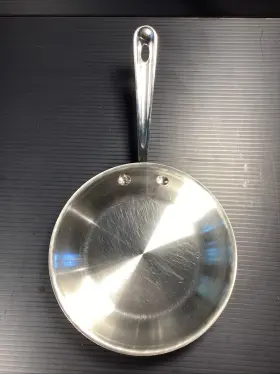 1001417 All-clad Polished Stainless Steel 8 Inch Skillet Fry Frying Pan Made In Usa #1001417