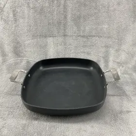 105-1214 All-clad Sauce Pan Square 13 Inch Double Handle Non Stick Anodized Aluminum