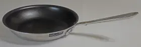 1526219 All-clad D5 10 Inch Brushed Stainless Steel Non-stick Fry Pan Store Display Model