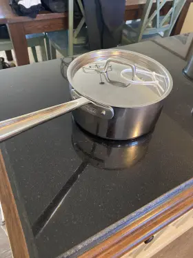 1762407-01 All-clad D3 Tri-ply Stainless Steel 3 Quart Saucepan New