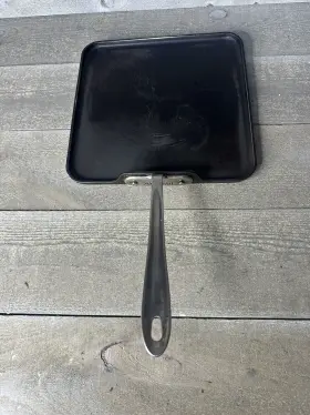 199393 All-clad Griddle Pan 11 Inch Square Skillet Flat Non Stick Hard Anodized Pancake