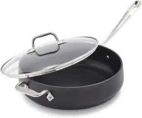 2100090554 All-clad Ha1 Hard Anodized Nonstick Saut Pan 4 Quart Induction Oven