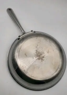 2661507 All-clad Metalcrafters Nonstick Fry Pan Skillet 10in Stainless Steel Usa