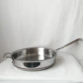 27311 All-clad Stainless 11 Inch Pan Frying Saut Skillet Double Handle 3 Quart Copper Core