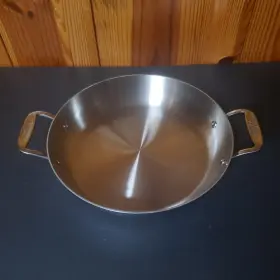 2731402 All-clad Metal Crafters Stainless Steel Saute Pan 2 Handled 11 Inch No Lid Flat Bott