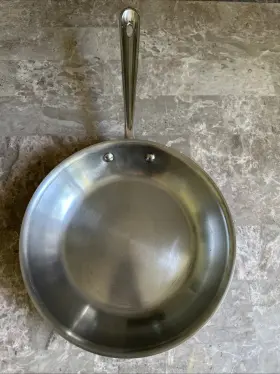 2961913 All-clad Metalcrafters Master Chef 10 Inch Stainless Steel Frying Pan Skillet Usa