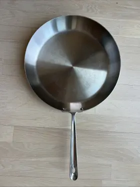 32511 All-clad 13 Inch Stainless Steel Skillet Saute Fry Pan