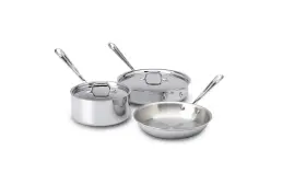 401877-1a All-clad D3 Stainless Steel Cookware Sets Multiple Sizes