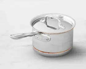 6203-ss All-clad Copper Core Saucepans 2 Qt. New