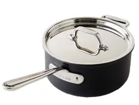 E78624di All-clad 646809744341 Ns1 Nonstick Induction 3 Quart Sauce Pan