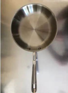 8700800023 All-clad 10 Inch Copper Core Stainless Steel Plain Surface Fry Pan Frypan Frying