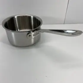 8701004132 All-clad 1.5 Quart D5 Stainless Brushed Sauce Pan No Lid