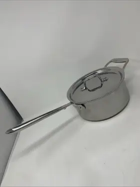 8701004135 All-clad Bd55203 Stainless Steel 3 Quart Saucepan - Silver