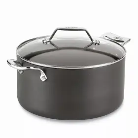 93152696 All-clad 7 Quart Nonstick Stockpot With Multi-purpose Insert And Lid
