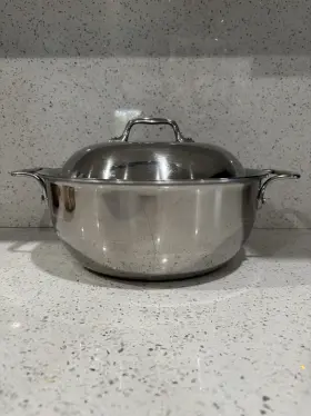 93837383 All-clad 5.5 Quart Dutch Oven With Domed Lid Polished Stainless Steel
