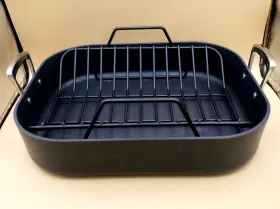 All-clad-1000989847 All-clad Ha1 13 X 16 Inch Roaster Rack Cookware Nonstick Hard Anodized