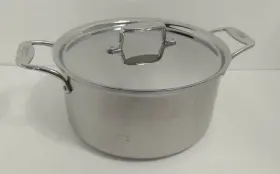 Bd55508 All-clad D5 Brushed Stainless Steel Stockpot 8 Quart - New