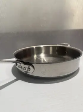 Chef2 All-clad Stainless Master 3 Quart Saute Pan No Lid Mint