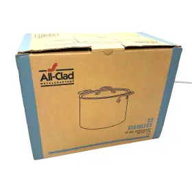 Cook-12l-stk-iss All-clad Metalcrafters 12 Quart Stock Pot With Lid - D3 Stainless