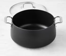 E7855264 All-clad Ha1 Hard Anodized Nonstick Stockpot With Glass Lid 8 Quart - New