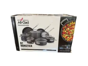 E8oosb64 All-clad B1 Nonstick Hard Anodized Cookware Set - 13 Piece New