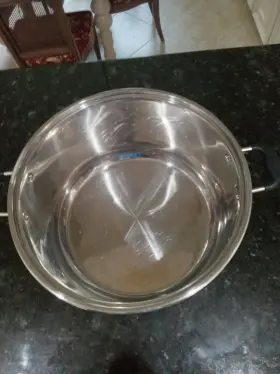 Amberwave 672670441874 Stainless Steel 26-quart Stock Pot With Glass Lid