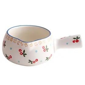 Angoily 013446439865 1pc Strawberry Milk Pan Ceramic Cooking Pot Boiling Chess Melt M