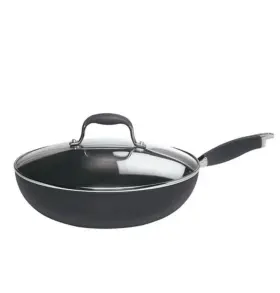 Anolon 051153820311 Advanced Graphite Hard Anodized Nonstick Ultimate Pan With Lid 12-inch