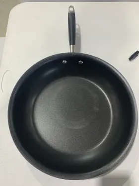 84653 Anolon Advanced Home Hard-anodized Nonstick Frying Pan 12-3/4 Inch Onyx M4 B21 E
