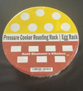 B3-f1 Aunt Shannon S Kitchen Pressure Cooker Roasting And Egg Rack Shannons New Sealed