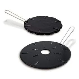 Aunt Shannons Kitchen 600150763895 Cast Iron Heat Diffuser For Gas Stove 2 Sizes Included 8.25 And 6.75 Inch