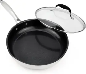 Nr-3lw9-6fey Avacraft Ceramic Nonstick Frying Pan With Lid Egg Skillet