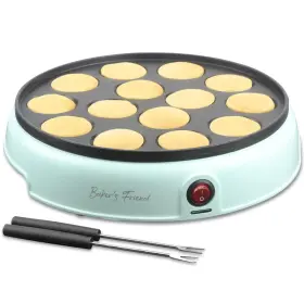 Bf-dmpm01 Bakers Friend Mini Pancakes Maker Machine Dutch Pancake Griddle 14 Holes Electric Po