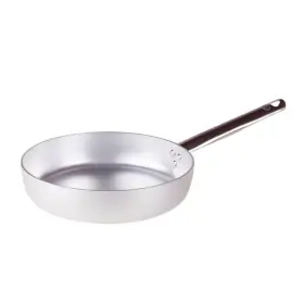 Alma11128 Baldassare Agnelli Pentole Professional Aluminium 3 Mm. Straight Frying Pan Thick