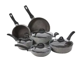 75001-652 Ballarini Parma By Henckels 10-pc Nonstick Pot And Pan Set Made In Italy Se