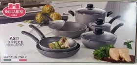 75002-768 Ballarini Asti 10-pc Nonstick Cookware Set New