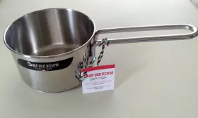 Barazzoni 007267141479 New 4 Inch Sauce Pan Saucepan Stainless Steel Made In Italy