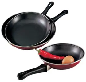 Bc Classics 037005550100 New Nonstick Frying Bc-55010 Non-stick Fry Pan 10-inch Red #565